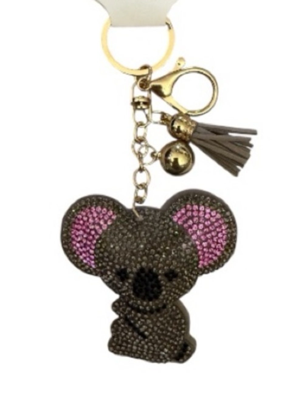 Koala bear purse/bag charm Keychain w/tassel